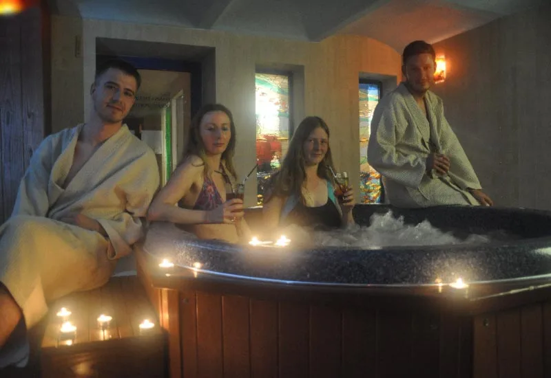 Wieczór w jacuzzi